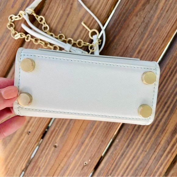 ZAC Zac Posen Amelia Embellished Leather Phone Crossbody Bag EUC - Picture 13 of 17